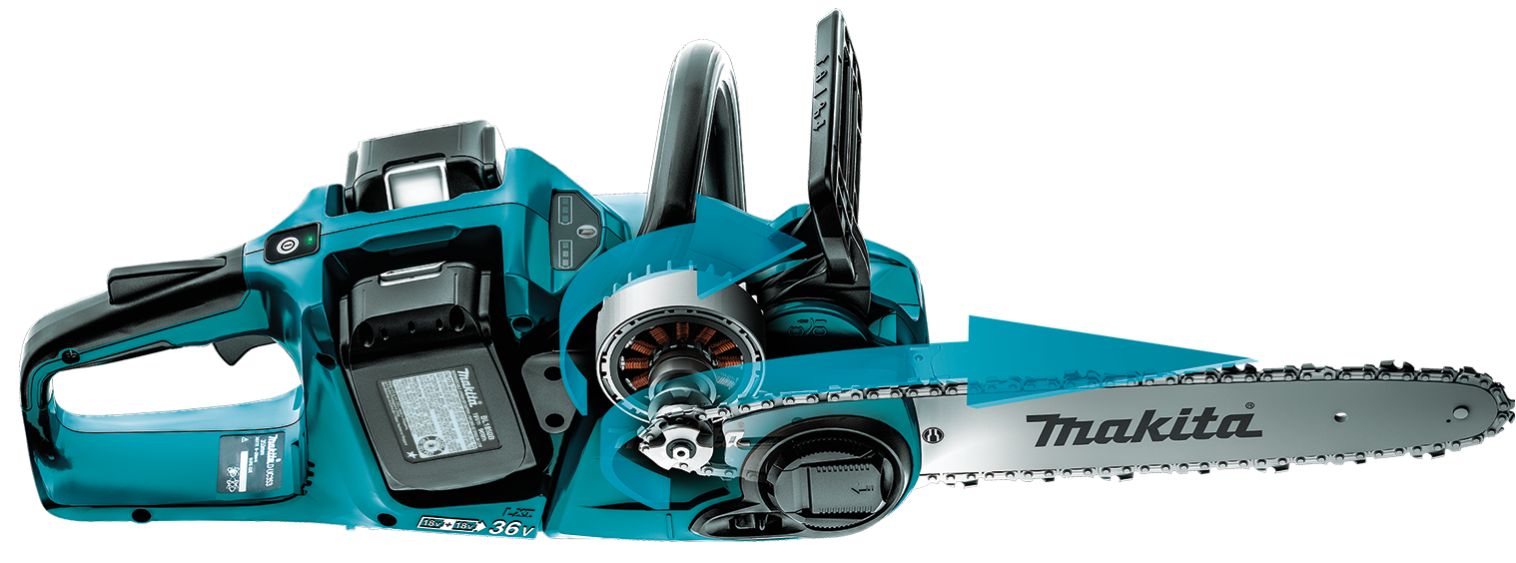 Makita XCU04CM 36V (18V X2) LXT® Brushless 16 Chain Saw Kit (4.0Ah) BO.1012