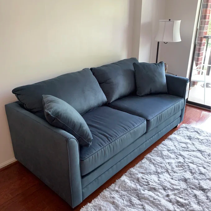 【Furniture】Lourenco 77'' Upholstered Sleeper Sofa