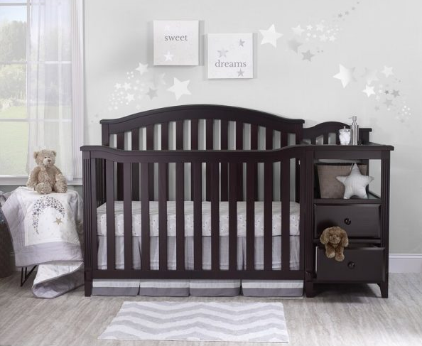 4-in-1 Convertible Crib and Changer