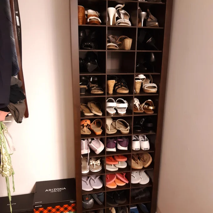 【Furniture】Kahl 36 Pair Shoe Rack