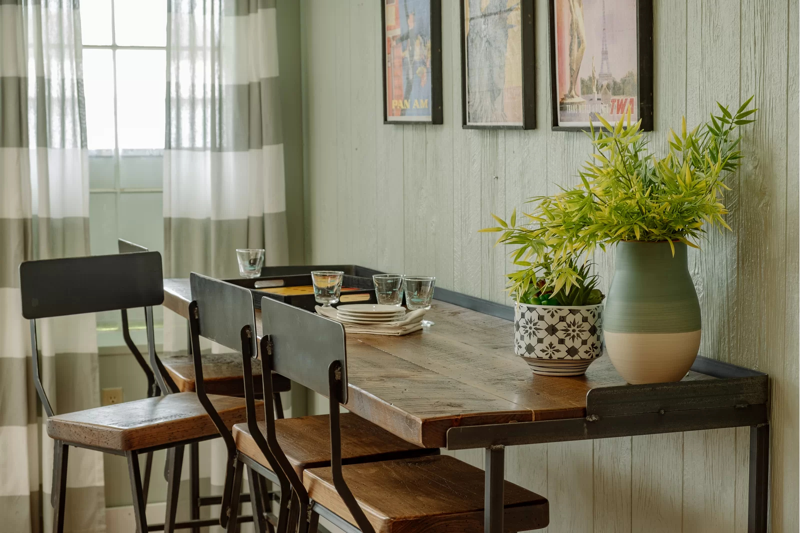 【Furniture】4 - Person Counter Height Dining Set