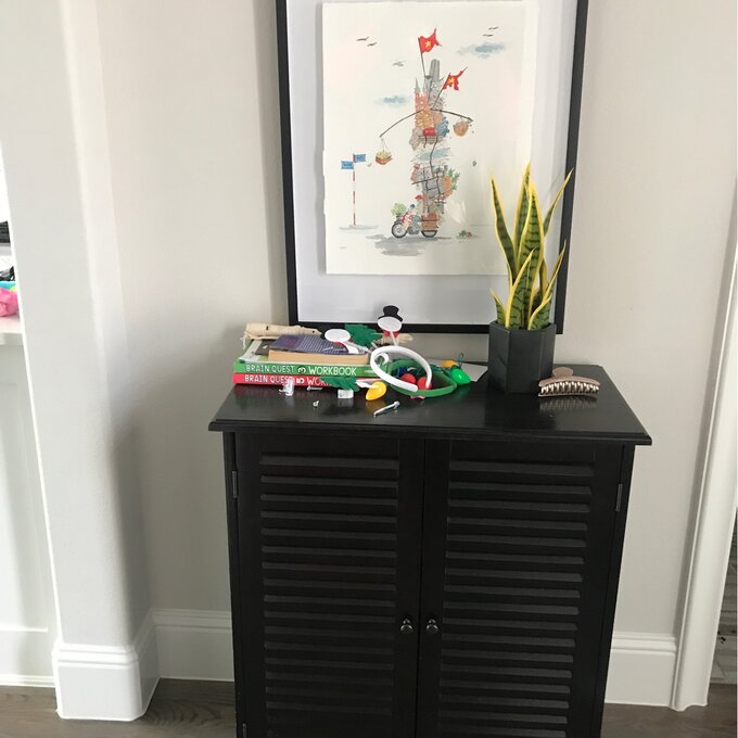 【Furniture】Polton 15 Pair Shoe Storage Cabinet