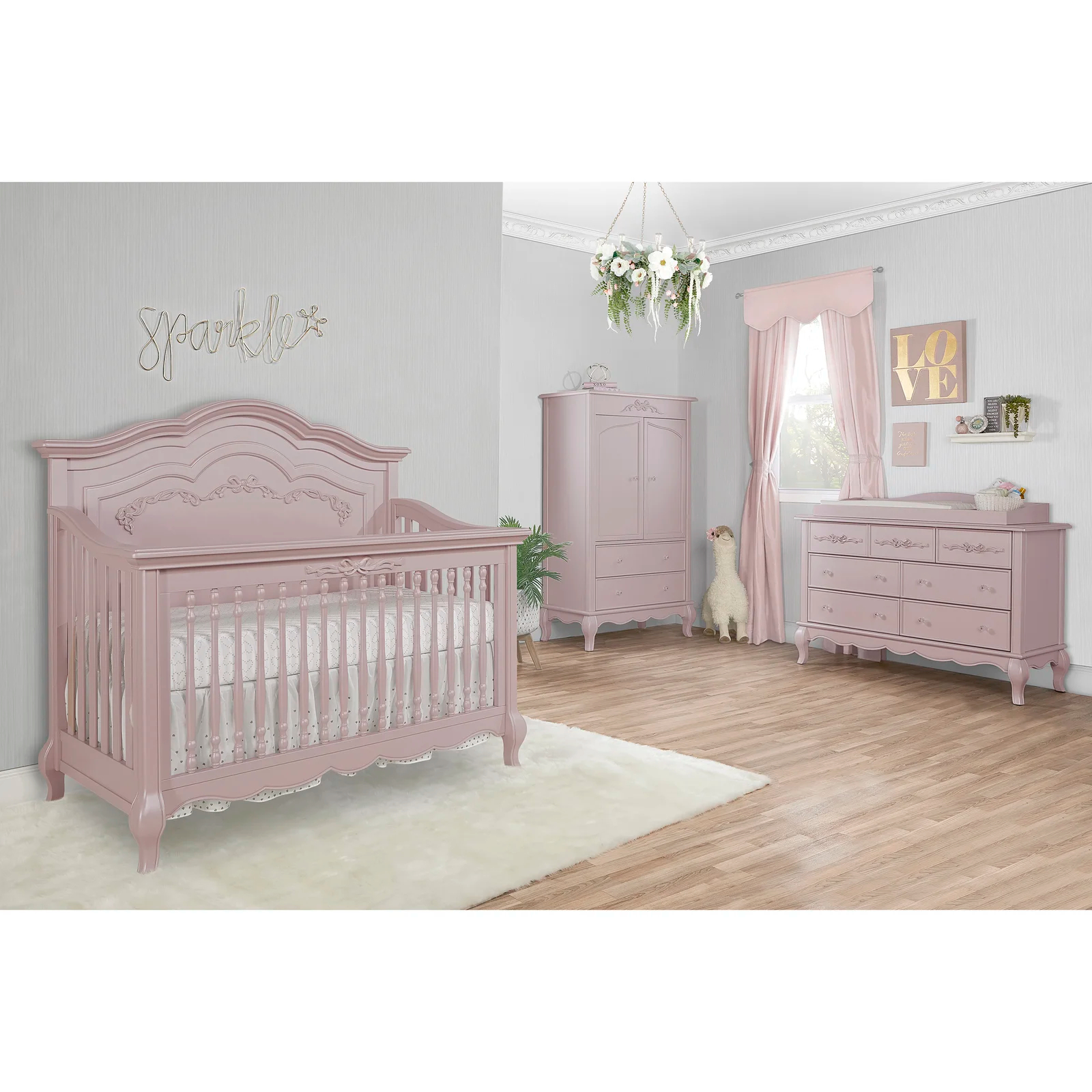 【Baby&Kids】Aurora 5-in-1 Convertible Crib