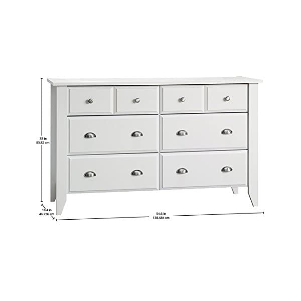 Sauder Shoal Creek Dresser, Oiled Oak finish Oiled Oak Finish Dresser