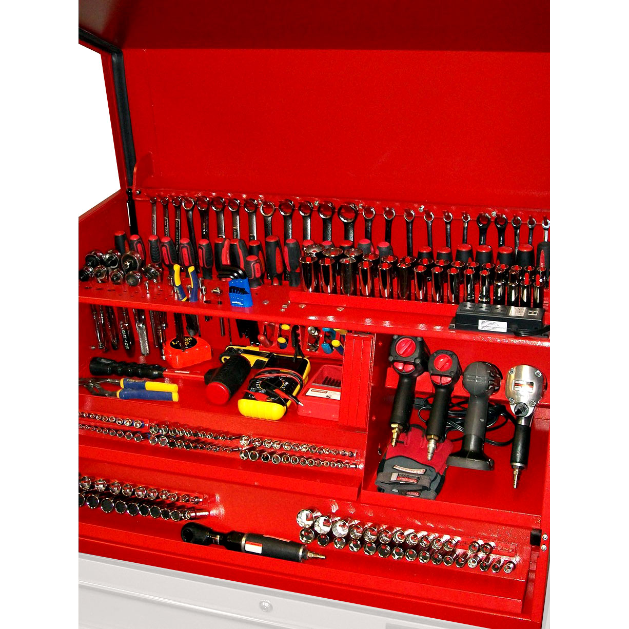 used toolboxExtreme Tools 41 3-Drawer, 1-Shelf Deluxe Extreme Portable Workstation, Textured