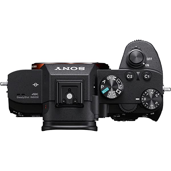 Sony a7 III ILCE7M3/B Full-Frame Mirrorless Interchangeable-Lens Camera with 3-Inch LCD, Body Only,Base Configuration,Black Body Only Base
