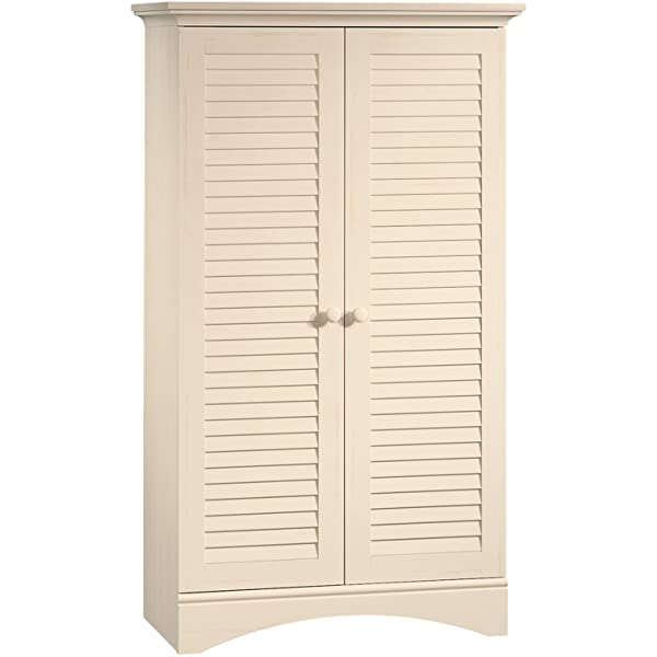 Sauder Harbor View Storage Cabinet, Antiqued Paint finish