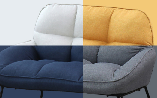 Lazy sofa tatami double bedroom small sofa female net red simple small apartment room rental clothing store