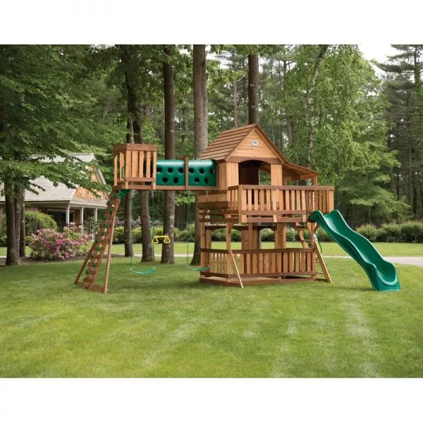 WOODRIDGE ELITE Full cedar swing set