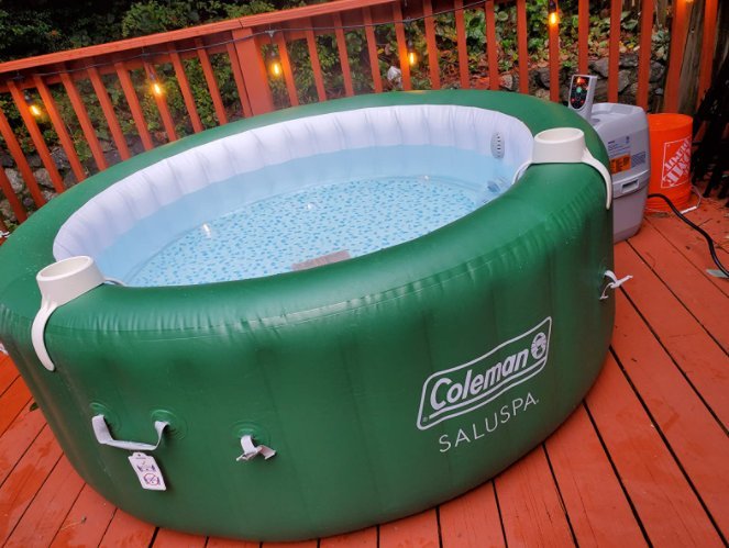90363E SALUSPA 1 INFLATABLE HOT TUB