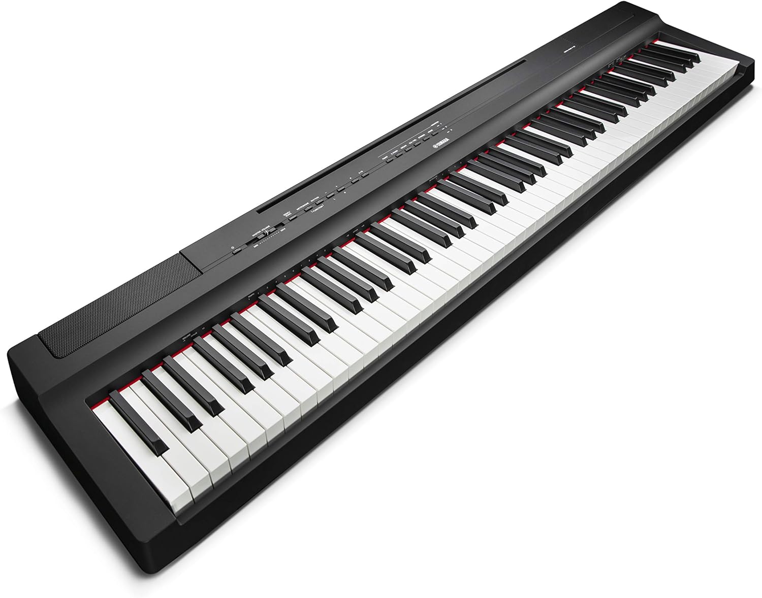 YAMAHA P125 88-Key Weighted Action Digital Piano with Power Supply and Sustain Pedal